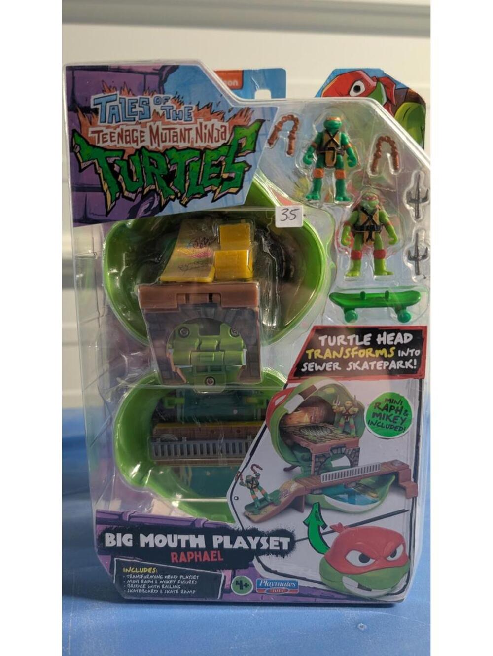 Tales of the Teenage Mutant Ninja Turtles Big Mouth Playset Raphael